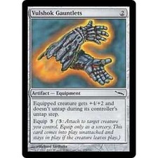MTG Vulshok Gauntlets NM - Mirrodin