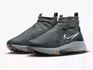 NIKE AIR ZOOM INFINITY TOUR NEXT SHIELD GOLF FD6854-001 GREY BLACK SZ 12 - Picture 1 of 6