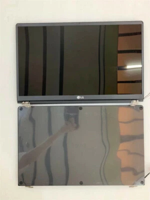 FHD 15.6" 1920X1080 LCD Screen FULL TOP ASSEMBLY GRAY LG Gram 15Z980 - Image 1 of 3