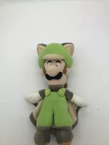 Juguete de peluche 2014 Nintendo - Super Mario Bros. - Luigi Flying Squirrel 10" - Imagen 1 de 4