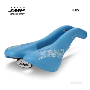 NEW Selle SMP PLUS Saddle : LIGHT BLUE - MADE IN iTALY! - Picture 1 of 2