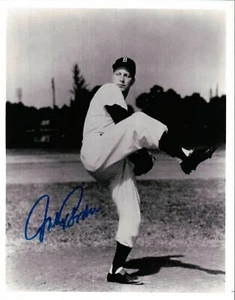Johnny Podres Signed 8X10 Photo Vintage Autograph Dodgers Pose One Leg Auto JSA - Picture 1 of 2