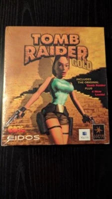 Tomb Raider Gold MAC Edition RARE SEALED BOX Lara Croft Aspyr CD-ROM Big Box - Image 1 of 4