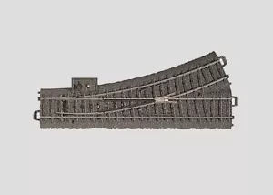 Märklin H0 binario C 24611 scambio sinistro R437,5 mm 24,3 gradi binario in plastica - Foto 1 di 1