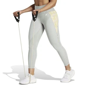 Adidas Women's Optime Stash High-Waisted 7/8 Training Leggings Sz XL - Picture 1 of 7