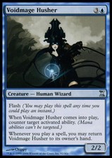 Voidmage Husher PL Time Spiral MTG Magic The Gathering Blue English Card