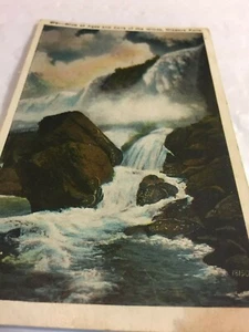 Niagara Falls, Rock of the Ages of the Winds  Vintage Postcard 1923  - Picture 1 of 6