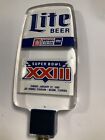 Vintage San Francisco 49ers Lite Beer Tap Handle Super Bowl XXIII 1989