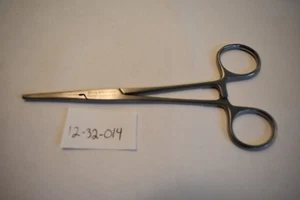 MDS1232014 ROCHESTER/OCHSNER/KOCHER GREIFENDE HÄMOSTATE 5 1/2" GERADE 1:2 ZÄHNE - Bild 1 von 2