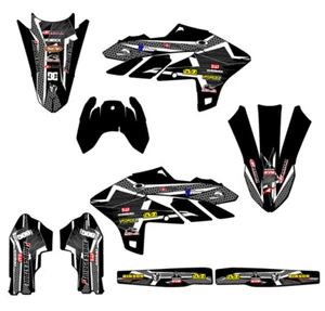 2023 YZ 450 F PODIUM Black Senge Graphics Kit Compatible with Yamaha - Picture 1 of 10