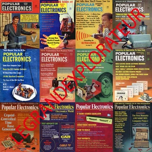 HUGE 465 Popular Electronics Magazine Collection (465 PDF Magazines on DVD) - Bild 1 von 7