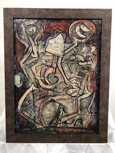 Related by Place - Mixed Media on Board - by Alexander Gore - Picture 1 of 3