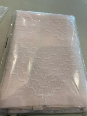 West Elm Roar & Rabbit Criss Cross Lines Jacquard Standard Sham NEW Icy Pink - Image 1 of 4