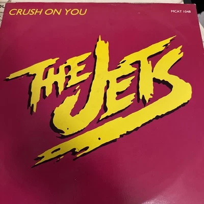 The Jets - Crush on You - Right Before My Eyes - Vinyl Record  12" Single - 1986 - Image 1 of 3