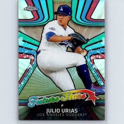 2017 Topps Chrome - Julio Urias #FS-7 - Future Stars - Los Angeles Dodgers - Image 1 of 2