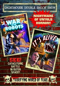 Grindhouse Double Shock Show: Wars of The Robots (1978) / It's (DVD) (US IMPORT) - Picture 1 of 2