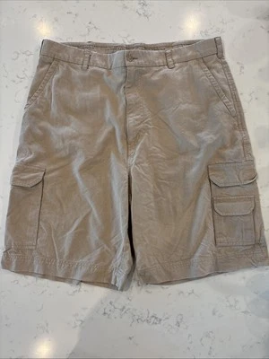 Pantalones Cortos Carga Island Republic Para Hombre Talla 40 Caqui Seda + Algodón Informales Usados en Excelente Condición Foto 1 de 4