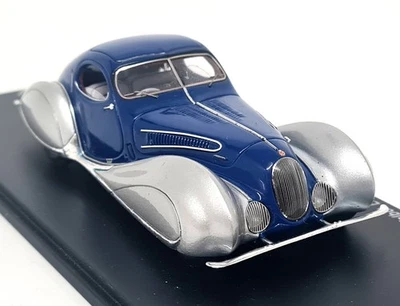 Spark 1/43 Talbot Lago T150C SS Teardrop Coupe Figoni & Falaschi 1937 Blue - Image 1 of 4