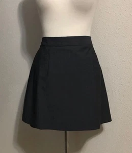 NWT Antonio Melani Size 16 Wool Blend Monroe A-LINE Lt Grey Stretch Skirt $129 - Picture 1 of 11