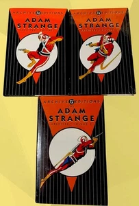 THE ADAM STRANGE DC Archive Editions Volume 1-3 Hardcover SEE DESCRIPTION - Picture 1 of 17