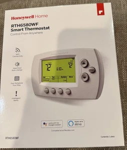 Honeywell RTH6580WF1001 Wi-Fi 7-Day Programmable Smart Thermostat - Picture 1 of 3