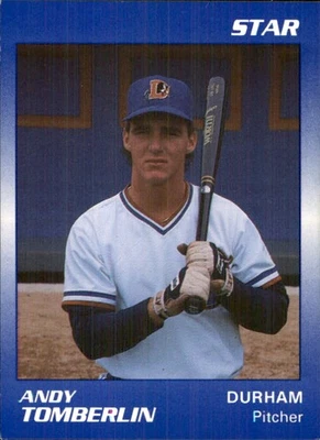 Andy Tomberlin 1989 Star #74 RC Durham Bulls FREE SHIPPING AutographDen - Image 1 of 2