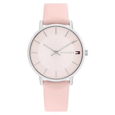 Tommy Hilfiger Leather Blush Dial Women's Watch - 1782670 - image 1 of 4