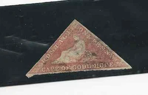 CAPE OF GOOD HOPE 1857 SCOTT # 3 USED FINE CONDITION FREE USA SHIPPING - Picture 1 of 2