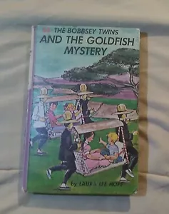 1962 The Bobbsey Twins and The Goldfish Mystery #55 Hard Cover Book - Picture 1 of 8