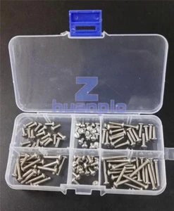 120pcs M3 Button Head Socket nut Screw Qty Assortment Kit NEW - Picture 1 of 1