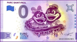 UEZC / PARC SAINT-PAUL / BILLET 0 € / NULL EURO-SCHEIN / 0 € 2023-1 - Picture 1 of 1