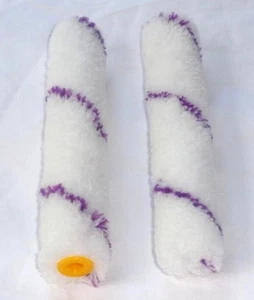  Rodillos de pintura 80 6 "x 3/8" resistentes a disolventes micro fibra mini cubiertas de rodillos  - Imagen 1 de 2