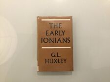 The early Ionians by G. L. Huxley 1966 Vintage Book