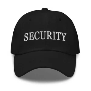 Security Embroidered Baseball Cap FNAF Cosplay Five Nights at Freddy's Dad hat - Picture 1 of 3