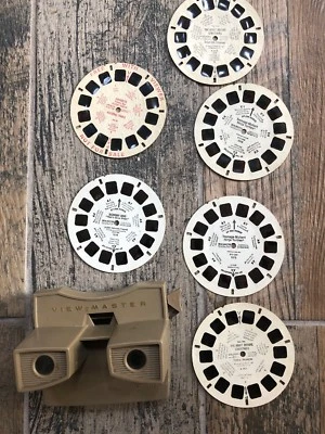 Vtg View Master Sawyers With 6 Reels Ninja Turtles, Scooby Doo, Night B4 Xmas - Image 1 of 4