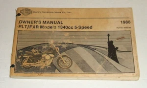 Harley Electra Glide Flt Fxr Classic Sport Super 1986 manual del propietario - Imagen 1 de 5