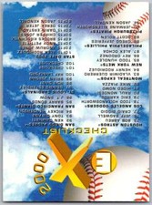 1997 Skybox E-X2000 Baseball Pick Your Card Complete Your Set