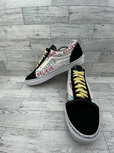 VANS Men's Kids of Immigrants x Old Skool 'Radical Positivity' Black Sneaker-11 - Picture 1 of 12