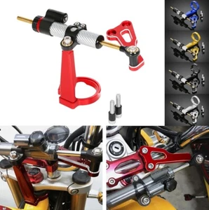 For Honda MONKEY 125 CNC Steering Damper Stabilizer & Mounting Bracket Grip - Picture 1 of 82