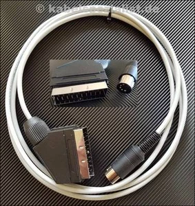 Atari XE/XL Scart 3 Meter (FBAS) LowCost - Bild 1 von 1