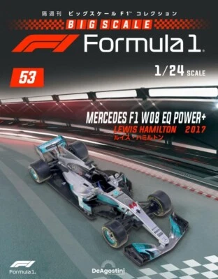 1/24 DeAGOSTINI Big Scale F1 #53 MERCEDES F1 W08 EQ Power+ Lewis model cars - Image 1 of 4