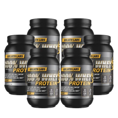 Goliath Whey Protein 30LB - Suplemento de culturismo y fitness con chocolate Foto 1 de 4