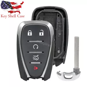 Funda protectora con llavero de 5 botones para Chevy Malibu 2016 2017 2018 2019 2020 2021 - Imagen 1 de 6
