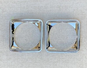 1975 79 Buick Skylark Headlight Bezel 75-79 Skylark Apollo Headlight Bezels Set - Bild 1 von 5