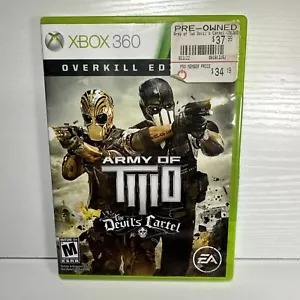 Army of Two: The Devil's Cartel, Xbox 360, CIB With Manual - Clean! - Picture 1 of 5