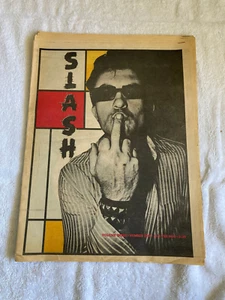 SLASH Vol 3 No1 Jan 80 Joy Division, Crowd, Bags, Bob Marley kbd punk original - Bild 1 von 2