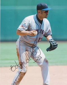 Edgardo Alfonso SIGNED New York Mets 8x10 photo w/ COA PROOF - Picture 1 of 2