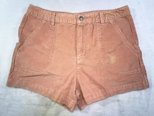 Patagonia Shorts 12 FLPI Flora Pink Cord Stand Up Organic Cotton Blend 58165 - Picture 1 of 22