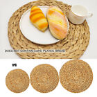 Place Mat Tableware Party Water Hyacinth Home Kitchen Daily Hand Woven Non Slip