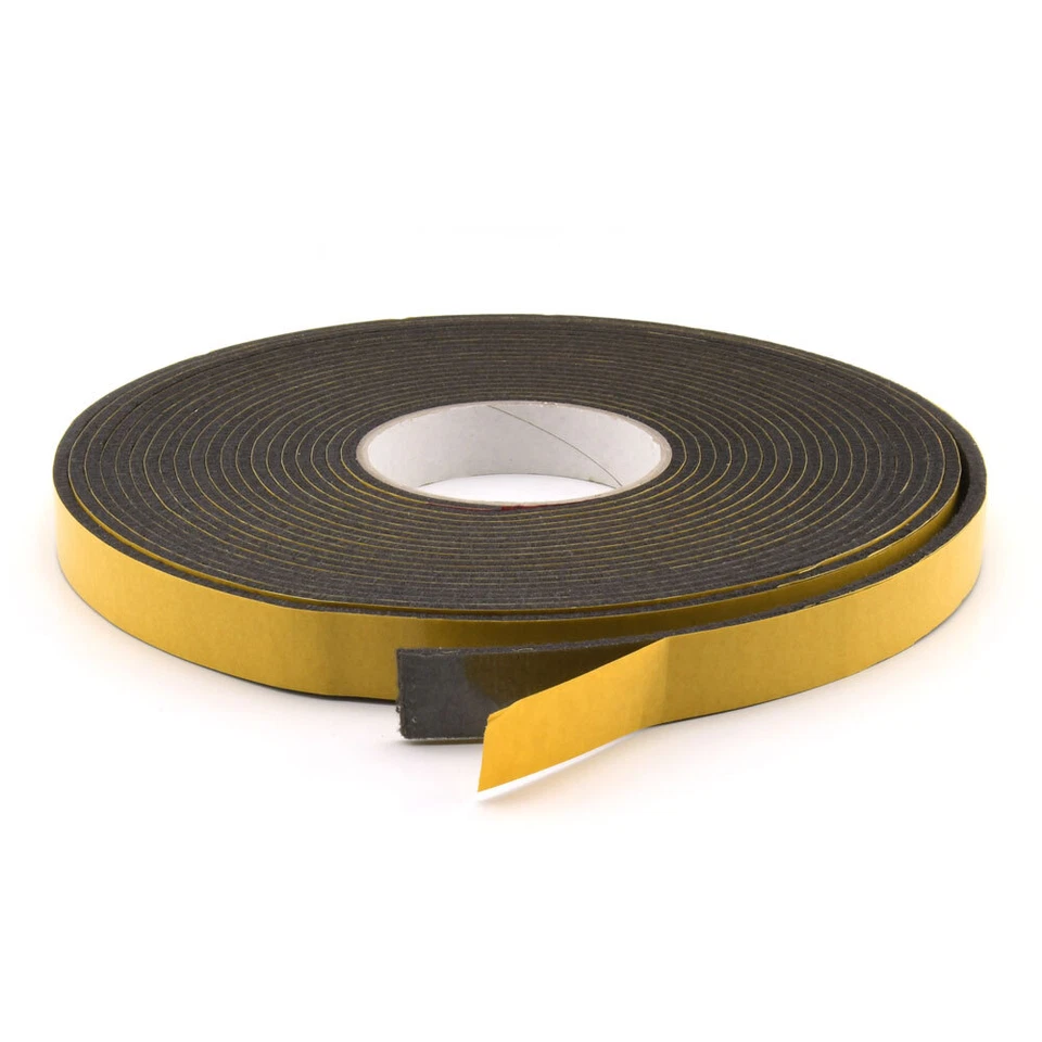 Filzband selbstklebend Breite: 15 mm Filzklebeband 3 mm Filzstreifen schwarz - Bild 1 von 1